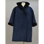 ショッピングVita ナノユニバース nano・universe LUSSO VITA フェイクムートンコート 38サイズ ネイビー レディース F-L5736