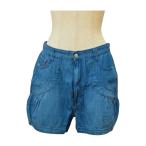  Sunao Kuwahara SUNAOKUWAHARA шорты Denim S размер голубой женский F-M8790