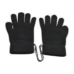  Hermes HERMES перчатки перчатка кашемир 100% размер 23cm черный принадлежности : коробка женский F-YA1159