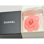  Chanel CHANEL черепаха задний букетик ткань цветок Pink Lady -ssu_p e_u F-YA857