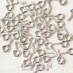  рым-болт винтового типа серебряный 8mm примерно 50 шт 50 штук can крюк застежка подключение металлические принадлежности дополнительные материалы примерно 0.8cm аксессуары детали детали 