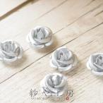  высокое качество aluminium роза metal цвет ( диаметр примерно 10mm)5 шт серебряный через . дыра имеется 1 дыра цветок .. рукоделие материал декоративный элемент ногти детали 
