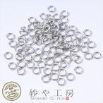  круг can нержавеющая сталь SUS304 аксессуары детали серебряный диаметр 4mm диаметр провода примерно 0.7mm примерно 60 шт передний и задний (до и после) металл аллергия соответствует обруч оптовый склад 