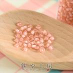 ビーズ 丸小ビーズ col.9/212 ベビーピンククラッシュ 2mm ピンク 10ｇ 約0.2cm 丸ビーズ ツートーン ガラス