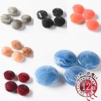 アクリルビーズ コイン 縦穴 【選べる7種】 15mm 12個 12ヶ ラウンド ビーズ アクリルパーツ 通し穴付き 約1.5cm  アクセサリーパーツ