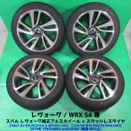 スバル レヴォーグ純正 225/45R18 バリ山スタッドレス 80%山 YOKOHAMA iceGUARD6 4本 5穴PCD114.3 7.5J +55 WRX S4 中古新潟