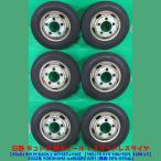  Hino Dutro 195/75R15 109/107L 12PR LT зимний 55%-65% гора YOKOHAMA iceGUARD iG91 6шт.@5 дыра PCD203 5J +110 Hino нони тонн б/у Niigata 