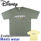 ディズニー 半袖 Tシャツ メンズ ミッキー マウス Disney グッズ メール便送料無料 2277-0500B