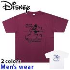 ディズニー 半袖 Tシャツ メンズ ミッキー マウス Disney グッズ メール便送料無料 3277-4505A