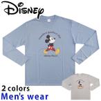 ディズニー 長袖 Tシャツ メンズ ミッキー マウス Disney グッズ メール便送料無料 4477-9500A