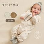 オーガニックコットン ベビージャンプスーツ(長袖) Quincy Mae