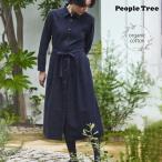 オーガニックコットン 手織りシーズンレスドレス PeopleTree ピープルツリー フェアトレード
