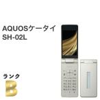 ショッピング携帯電話 良品 AQUOSケータイ SH-02L ゴールド docomo SIMフリー 4G対応 携帯電話 ワンセグ ガラホ本体 送料無料 H03