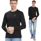 ショッピングクールネック 送料無料 52 EMPORIO ARMANI EA7 エンポリオアルマーニ イーエーセブン 7VPT83 PJNTZ 1200 ブラック Tシャツ クールネック 長袖