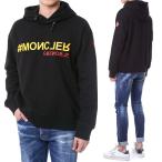 ショッピングmoncler 送料無料 76 MONCLER GRENOBLE モンクレール グルノーブル 8G00025 80451 ブラック パーカー スウェット ロゴ