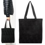 送料無料 1 MONCLER モンクレール 5D00009 M3706 KNIT TOTE ブラック トートバッグ