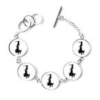 Performance Folk Dance Dancer Bracelet Chain Charm Bangle Jewelry並行輸入品　送料無料