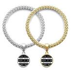 DIYthinker Blood Clots Sweat Dries Bones Heal Lover Bracelet Bangle Pendant