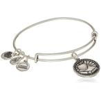 Alex and Ani Women's Teacher Bangle Bracelet, Rafaelian Silver並行輸入品　送料無料