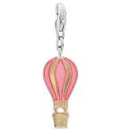 "Fire Balloon" Clip On For Bracelet Charm Pendant for European Charm Jewelr