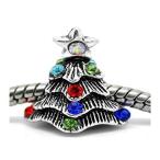 European Christmas Tree Charm Bead Spacer for Snake Chain Charm Bracelet並行輸