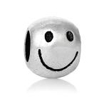 European Happy Face Charm Bead Spacer for Snake Chain Charm Bracelet並行輸入品　送