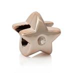 European Star Charm Bead Spacer for Snake Chain Charm Bracelet並行輸入品　送料無料