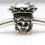 Sexy Sparkles European Lady Liberty Charm Bead for Snake Chain Charm Bracel