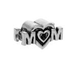 Sexy Sparkles European Mom Bead Charm Spacer for Snake Chain Charm Bracelet