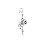 It's All About...You! Flamingo Clip on Charm Perfect for Necklaces and Brac