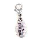 It's All About...You! Small Best Friends Clip on Charm Perfect for Necklace