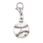 It's All About...You! Baseball Sports Clip on Charm Perfect for Necklaces B