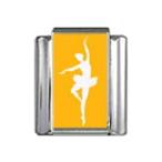 Stylysh Charms Ballet Ballerina Photo Italian 9mm Link MD005 Fits Tradition