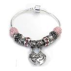 Sexy Sparkles Mother Daughter Charm Bracelet European Style (8 Inches)並行輸入品