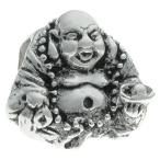 Queenberry Sterling Silver Chinese Happy Buddha European Style Bead Charm並行