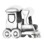 Sterling Silver Choo Choo Cute Train Engine European Style Bead Charm並行輸入品　