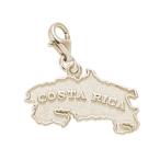 Rembrandt Charms Costa Rica Charm with Lobster Clasp, 10K Yellow Gold並行輸入品　