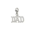 Rembrandt Charms Dad Charm with Lobster Clasp, 14k White Gold並行輸入品　送料無料