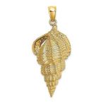 Finejewelers 14k Yellow Gold Common Wentletrap Shell Charm並行輸入品　送料無料