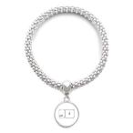 DIYthinker Keyboard Symbol ctrl S Sliver Bracelet Pendant Jewelry Chain Adj
