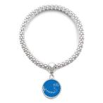 DIYthinker Dancg 5-le Staff Blue Sliver Bracelet Pendant Jewelry Chain Adju