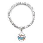 DIYthinker Australia City Sydney Opera Watercolor Sliver Bracelet Pendant J