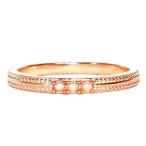 Gieschen Jewelers DANIELA Rose Gold-Plated .925 Sterling Silver CZ and Simu