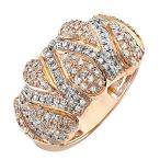 Dazzlingrock Collection 0.60 Carat (ctw) 14k Round Diamond Ladies Right Han