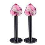 bodyjewellery 2pcs 16g Labret Stud Lip Ring Snake Bite Monroe Conch Forward