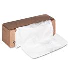 Fellowes Office Shredder Waste Bag - 38 gal - 50 / Carton - Plastic - Clear