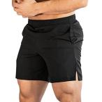 Deyeek Men's Athletic Gym Shorts Workout Bodybuilding Shorts Quick Dry Ligh