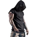 Cabeen Mens Workout Sport Tank Tops Hoodies Sleeveless Muscle Gym Shirt Poc