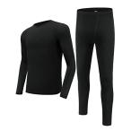 ANNGOTI Boys Long Sleeve Athletic Base Layer Compression Thermal Underwear