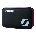 s Tiga ракетка кейс соперник JP черный | розовый Batwallet Rival JP Black/Pink ракетка кейс Y настольный теннис магазин (STIGA)